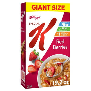 2 Giant Boxes Kellogg's Special K Red Berries Breakfast Cereal