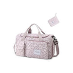Foldable Travel Duffel Bag with Shoes Compartment