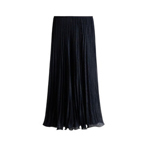 Women's Pleated Maxi Skirt