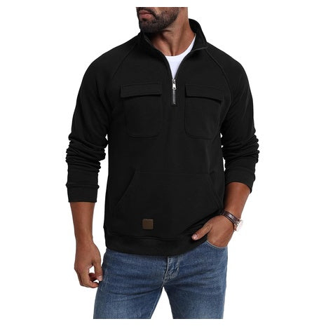 Men’s Quarter Zip Fleece Pullovers