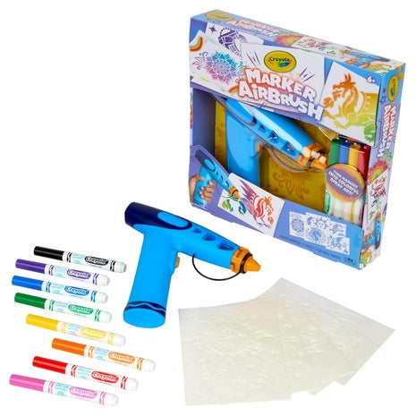 Crayola Marker Airbrush Spray Art Kit