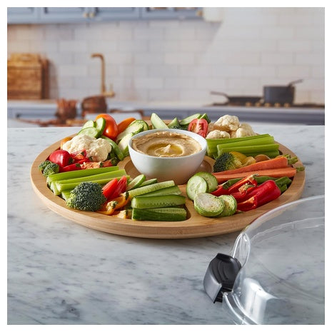 Farberware Charcuterie Build-a-Board with Five Compartments & Locking Lid
