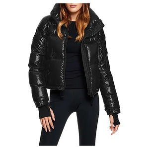 Freestyle Cropped Down Puffer Jacket