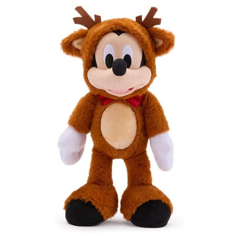 Disney Store Official Mickey Mouse Reindeer Holiday Plush