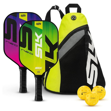 2-Pack SLK Neo Fiberglass Pickleball Paddles
