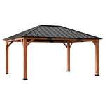 Covered Outdoor Outdoor Living Spaces Ultra Series Wood Gazebo