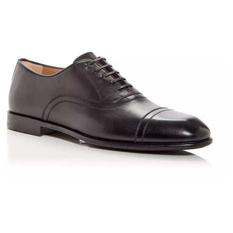 Men's Leather Cap Toe Oxfords