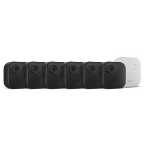 6 Blink Outdoor 4 XR Wireless Security Cameras