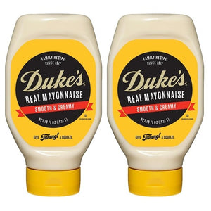 2 Duke’s Mayonnaise Squeeze Bottles