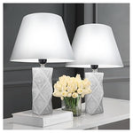 2 Modern Ceramic Table Lamps