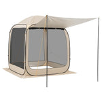 6' X 6' Vevor 4-6 Person Pop Up Screen House Tent