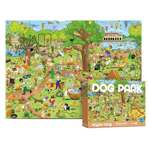 1000 Piece Dog Park Puzzle