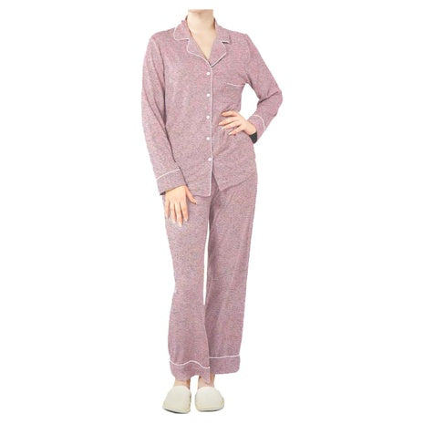 Women's Two-Piece Button-Down Pajama Set