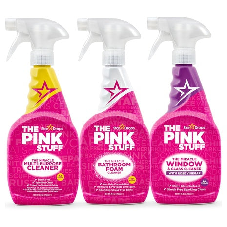 3 Stardrops The Pink Stuff Multi-Purpose Cleaner Spray Bundle