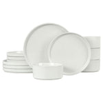 12-Piece Vesteel Premium Stoneware Dinnerware Set