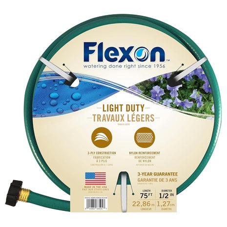 75-Ft Flexon Light-Duty Garden Hose