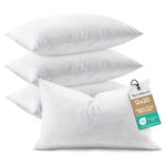4 Feather Lumbar Pillow Inserts