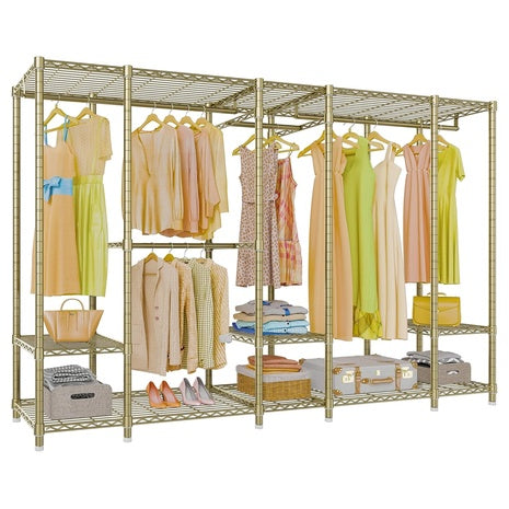 VIPEK V50 Modern Clothing Rack With Adjustable Shelves