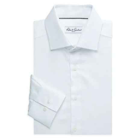 Robert Graham Men's Arch Cotton Slim-Fit Dress Shirt