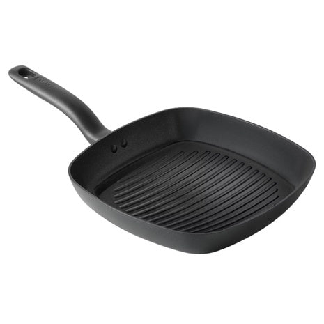 10" T-Fal Simply Cook Nonstick Square Grill Pan Black