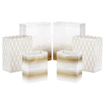 6 Hallmark Gold Gift Bags