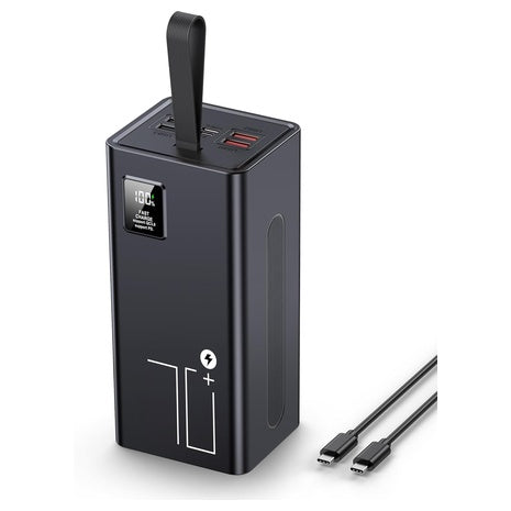 70000mAh 30W Portable Power Bank With 5 Outputs & 2 Inputs