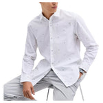 Alfani Men's Dobby Geo Print Button-Front Shirt
