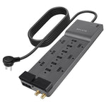 Belkin 12-Outlet Heavy-Duty Surge Protector Power Strip with 8Ft Cord