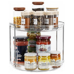 2 Tier Lazy Susan Turntable Organizer