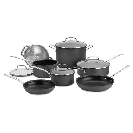 11-Piece Cuisinart Nonstick Hard Anodized Cookware Set
