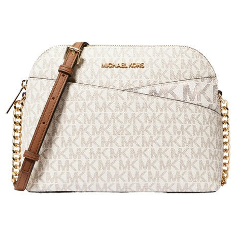 Michael Kors Women's Back Slip Canvas Crossbody Bag