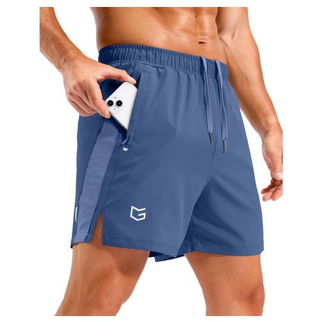 G Gradual Men's Quick-Dry Athletic Shorts W/ Zip Pockets (Various)
