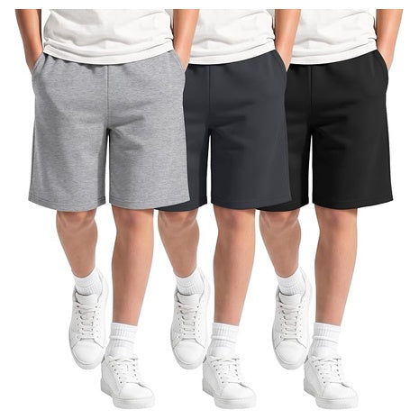 3 Boys Pull On Shorts