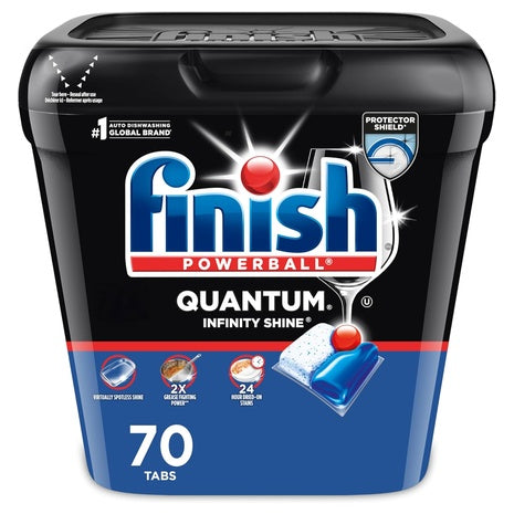 70 Finish Quantum Infinity Shine Dishwasher Pods