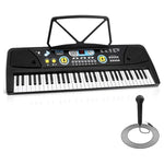 61-Key Pyle Keyboard Piano with Microphone