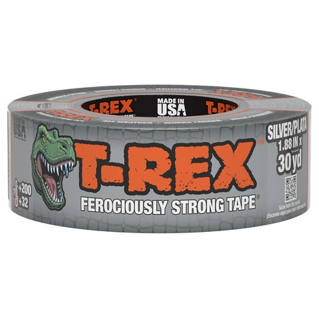 1.88" X 30yd T-Rex Duct Tape With UV Resistant & Waterproof Backing