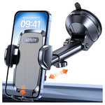 360° Rotating Car Phone Holder with Strong Suction