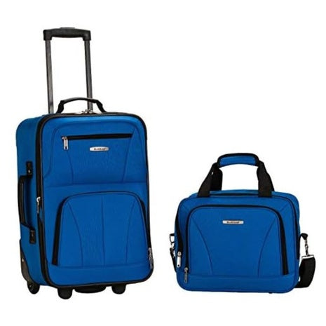 2-Piece Rockland Lightweight Carry-On Softsided Luggage Set