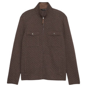 Men's Quilted Knit Jacket