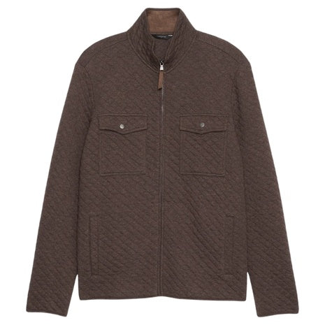 Men's Quilted Knit Jacket