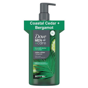 Dove Men Coastal Cedar and Bergamot Body Wash (26oz)