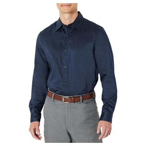Amazon Essentials Men's Wrinkle Resistant Stretch Dress Shirt