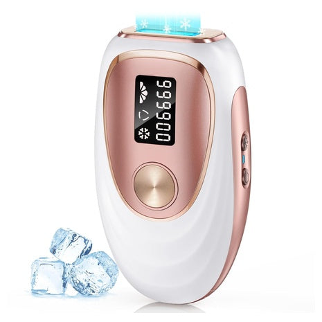 IPL Laser Hair Removal Device with Ice-Cooling