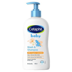 Cetaphil Baby Was & Shampoo With Organic Calendula (13.5oz)