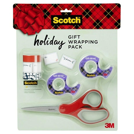 Scotch Holiday Gift Wrapping Kit