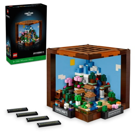 LEGO Minecraft The Crafting Table Building Set