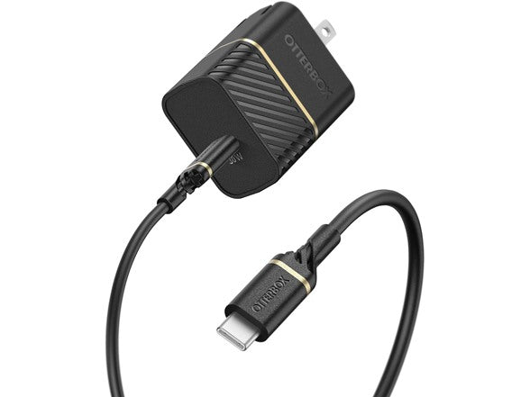 30W OtterBox USB-C Wall Charger with 1M USB C-C Cable