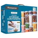14-Piece Storeganize Airtight Food Storage Containers With Lids