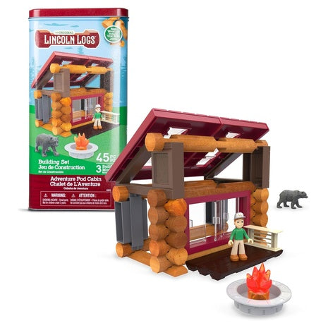‌Lincoln Logs Adventure Pod Cabin