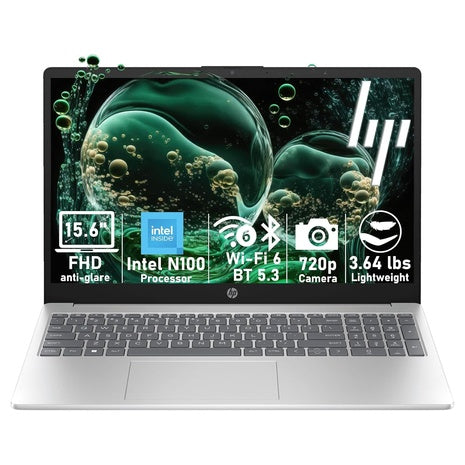 HP 15 15.6" FHD Laptop (N100 / 32GB RAM / 1TB SSD)